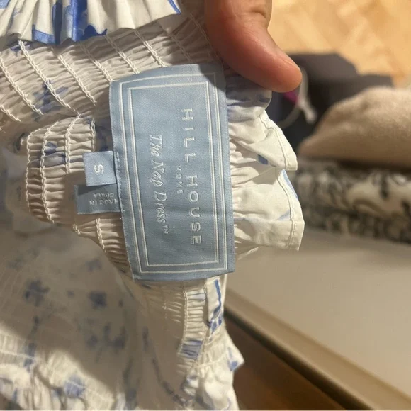 Hill House Blue Floral Maxi Nap Dress - Picture 2 of 3